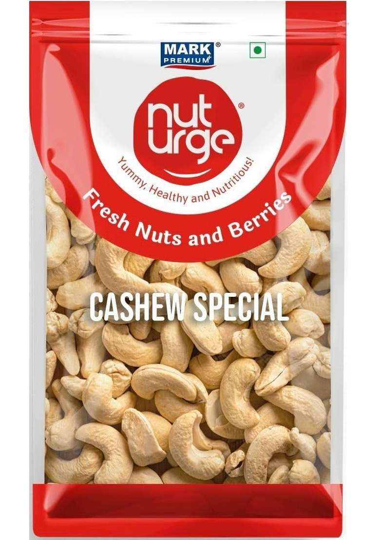Nut Urge Nuturge Pack Of 4 Dry Fruits Combo Cashew Special 320 Grade 200Gigreen Raisins 200 Gi Almond American G I Phool Makhana Total 800 - Indya