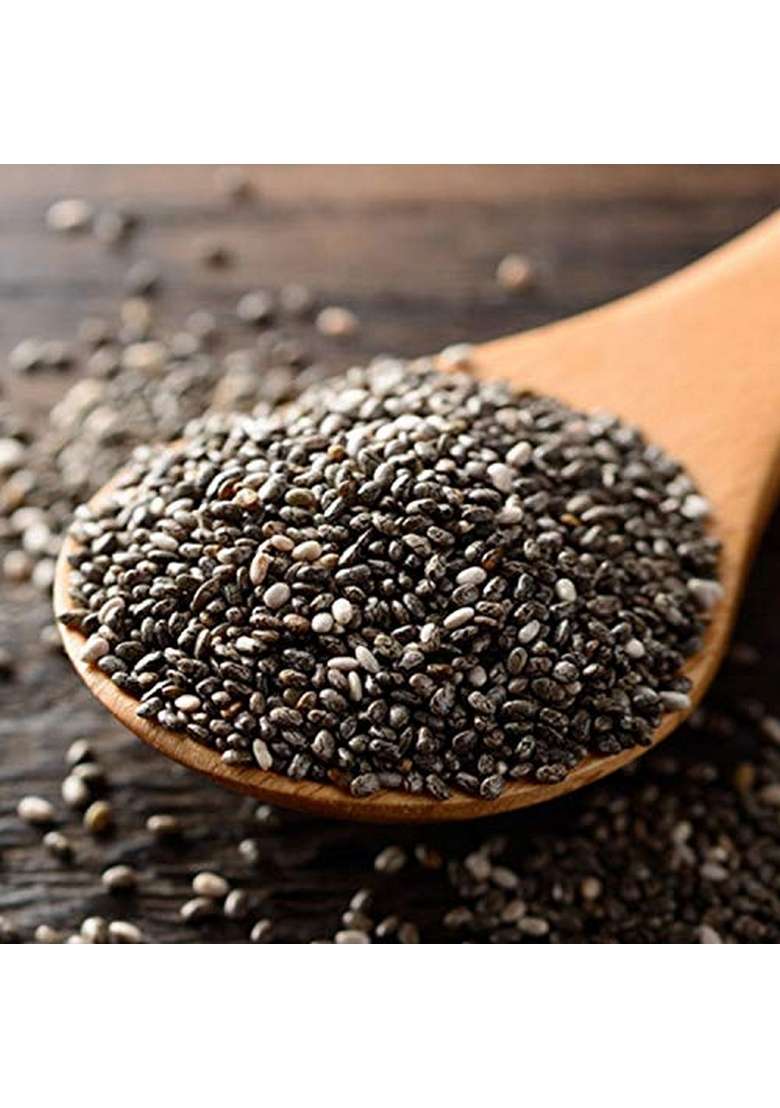 Desire Chia Seeds 1 Kg | 100 Natural High In Omega 3 Fiber Protein Superfood For Weight Management Smoothies Healthy Snacks Gluten Free Vegan - Indya