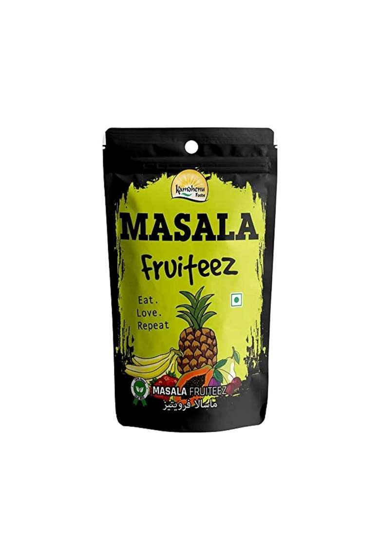 Kamdhenu Foods Dried Fruit Masala Fruiteez Guava And Mango Chunks Healthy Candy | Snacks Combo Pack Of 3 100Gm Each - Indya
