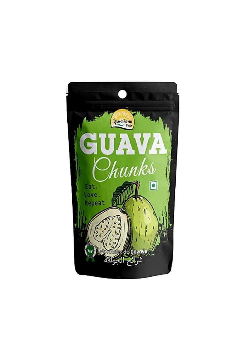 Kamdhenu Foods Dried Fruit Masala Fruiteez Guava And Mango Chunks Healthy Candy | Snacks Combo Pack Of 3 100Gm Each - Indya