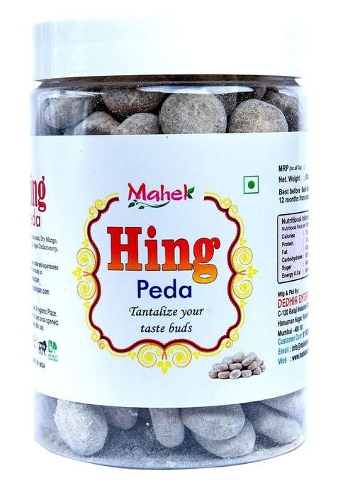 Mahek Hing Peda 350 Gm [ After Meal Digestive Mouth Freshener ]