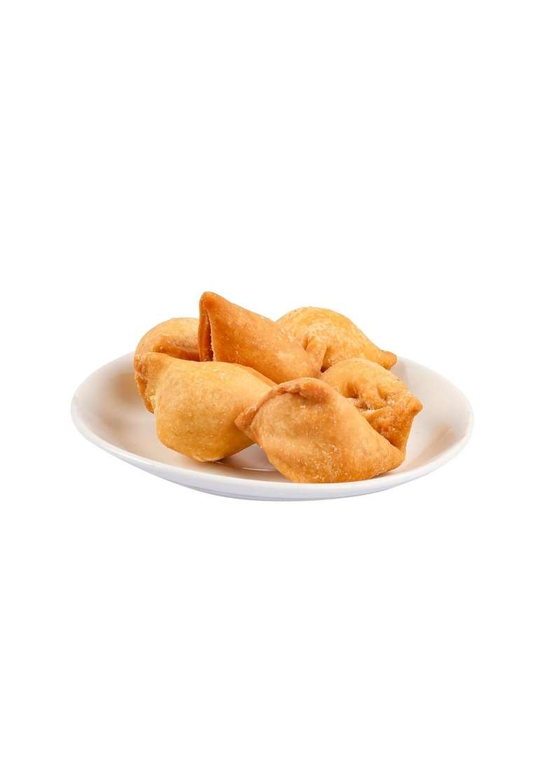 Indiyum Mini Samosa Traditional Dal Filling Low Ffa Single Fried 400G - Indya