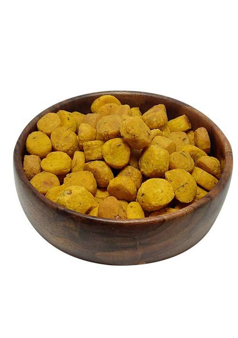 Yuvraj Food Product Gatta Besan Dry Kasuri Methi Mix Bikaneri Hand Made Marwari Sukha Saag Products 1 Kg Pack - Indya
