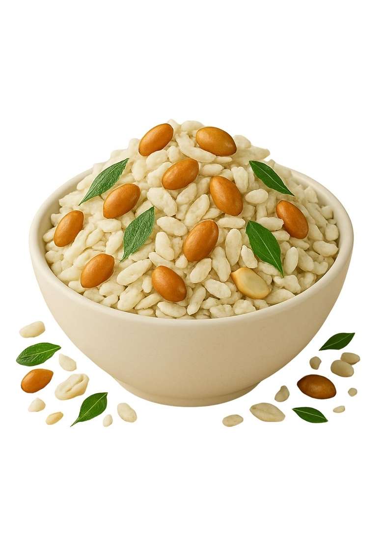 Lgu India Diet Chivra Namkeen 500G | Healthy Snack Mix Low In Calories Rich Fiber And Protein Ideal For Festive Celebrations Everyday Snacking Puffed Rice Murmura Peanut - Indya