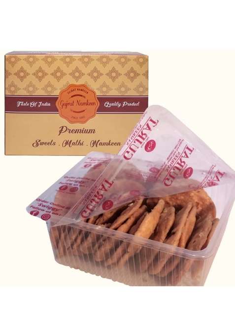 Gujrat Namkeen Homemade Chasanavali Meethii Mathi 400 Grams Pack Of 1