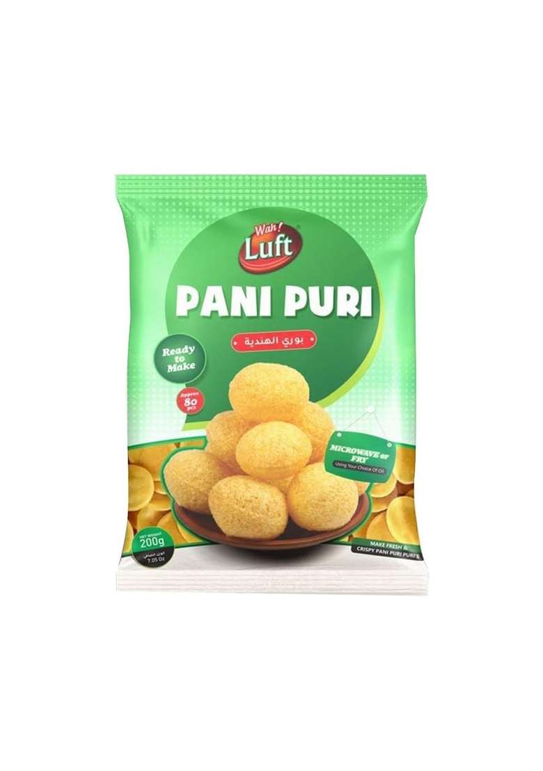 Wah Luft Hing Anardana Pani 930Ml Teekha Pudina Ready To Make Puri Pellets 200G X 2 Pack Combo Of 4 Consume Microwave Or Fry Serve Chilled - Indya