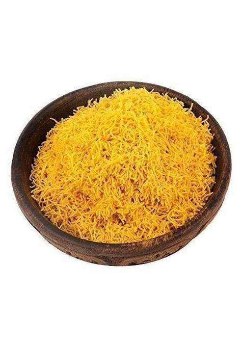 Organic Bites Jodhpuri Nylon Namkeen Sev For Bhel Chaat And Sevpuri Non Spicy 900