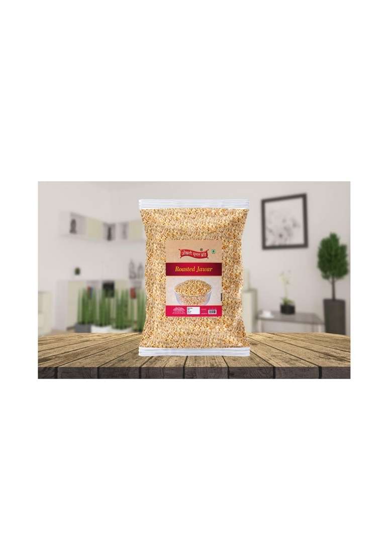 Okhli Musal Brand Oil Free Ready To Eat Diet Namkeen Snack | Organic Classic Roasted Sorghum Puff Jowar Jawar Murmura Kurmura Healthy Travel Friendly 1Kg 1Pack - Indya