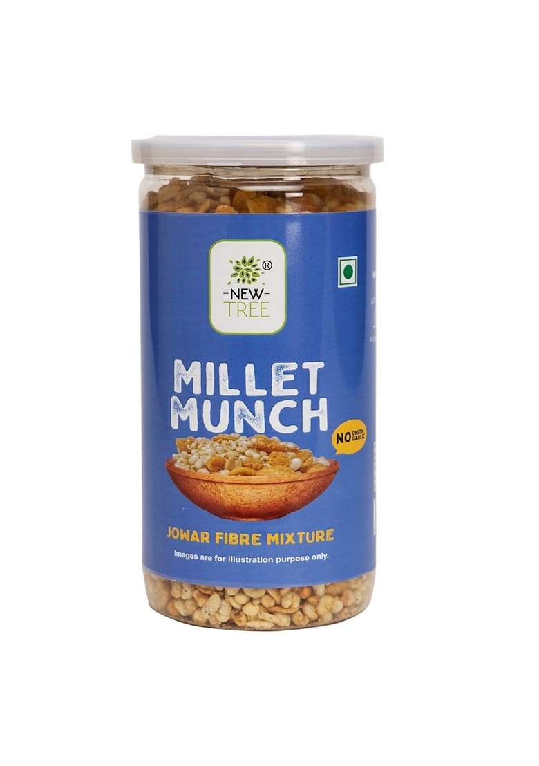 New Tree Millet Munch Jowar Fiber 210G - Indya