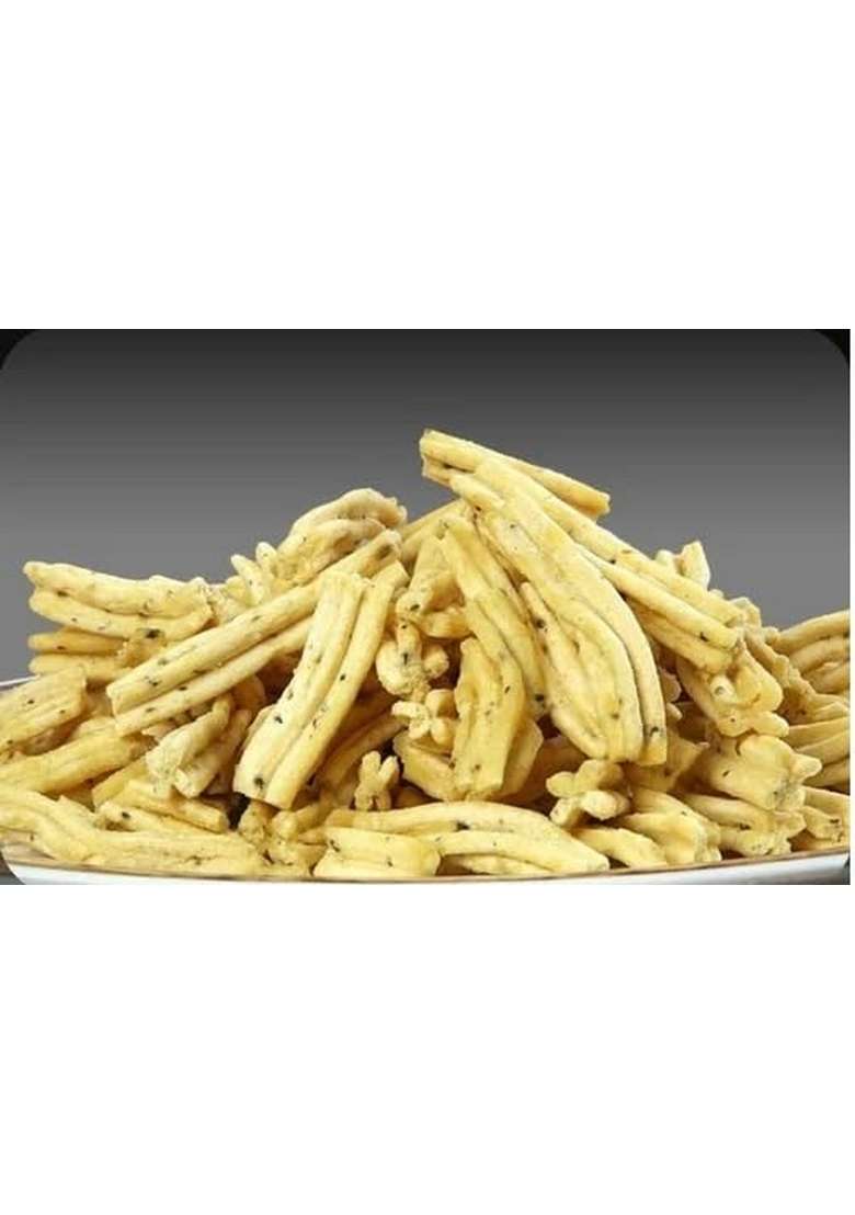 Brnow Berryz Soft Organic Gathiya Namkeen | Made With Besan Whole Spices Fried In Cold Pressed Groundnut Oil Healthy Indian Snacks No Preservatives 1Kg - Indya