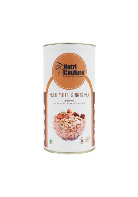 Nutri Couture Millets Nuts Mix Wholesome Snack Powerhouse Of Nutrients Healthy Seeds Trail Energy Boosting Indian Treat Delicious Crunchy