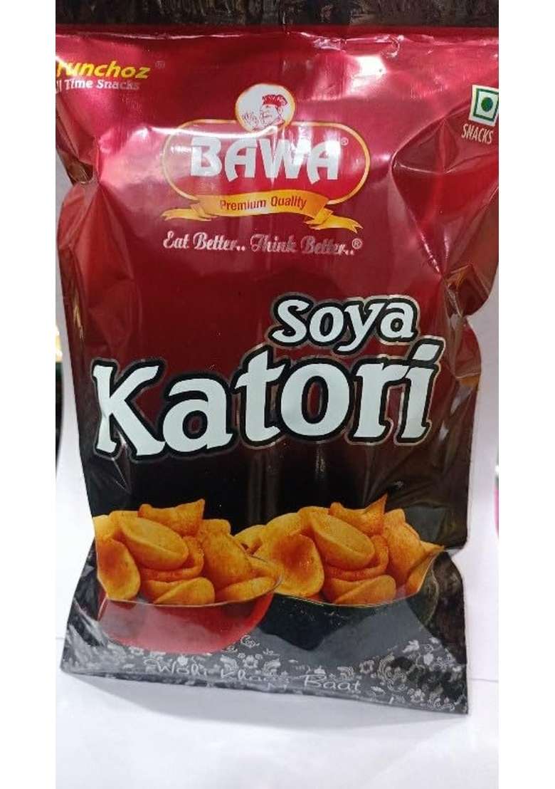 Bawa Soya Katori Snacks For Foodie Indian Freshly Prepared Crispy Yummy Healthy Hygienic Pack Of 4 100Gm - Indya