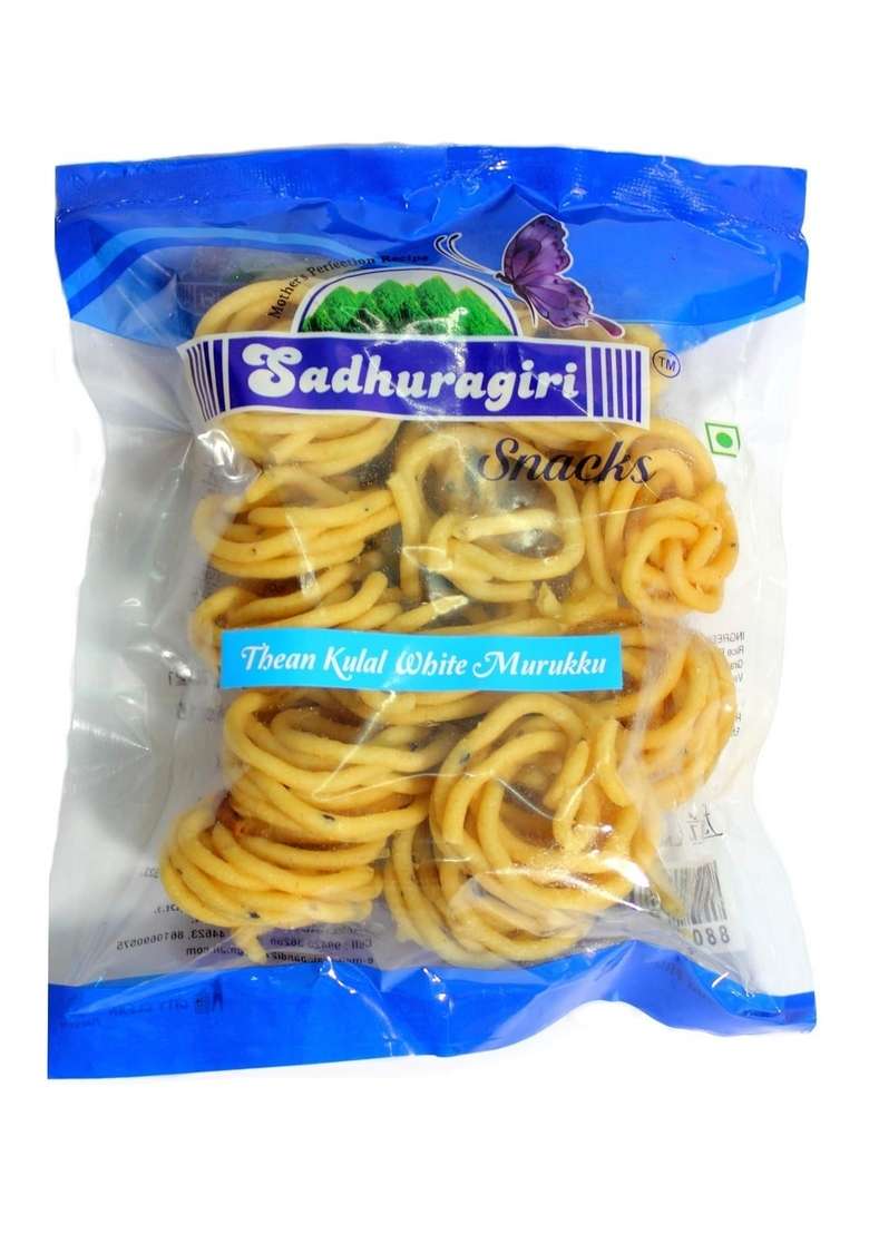 Thangapandiyan Big Mixture 250Gm Kovilpatti Vvk Kadalai Mittai 225Gm Thoothukudi Original Macroon 100Gm Sadhuragiri Thenkuzhal Murukku 120Gm 700 Grams - Indya
