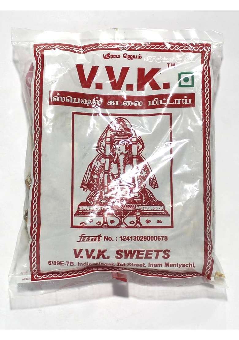 Thangapandiyan Big Mixture 250Gm Kovilpatti Vvk Kadalai Mittai 225Gm Thoothukudi Original Macroon 100Gm Sadhuragiri Thenkuzhal Murukku 120Gm 700 Grams - Indya