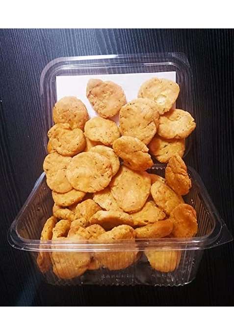Organic Bites Rajasthani Homemade Ajwain Namkeen Mathri Healthy And Hygienic Snacks Delightful Ready To Eat 400 Gm