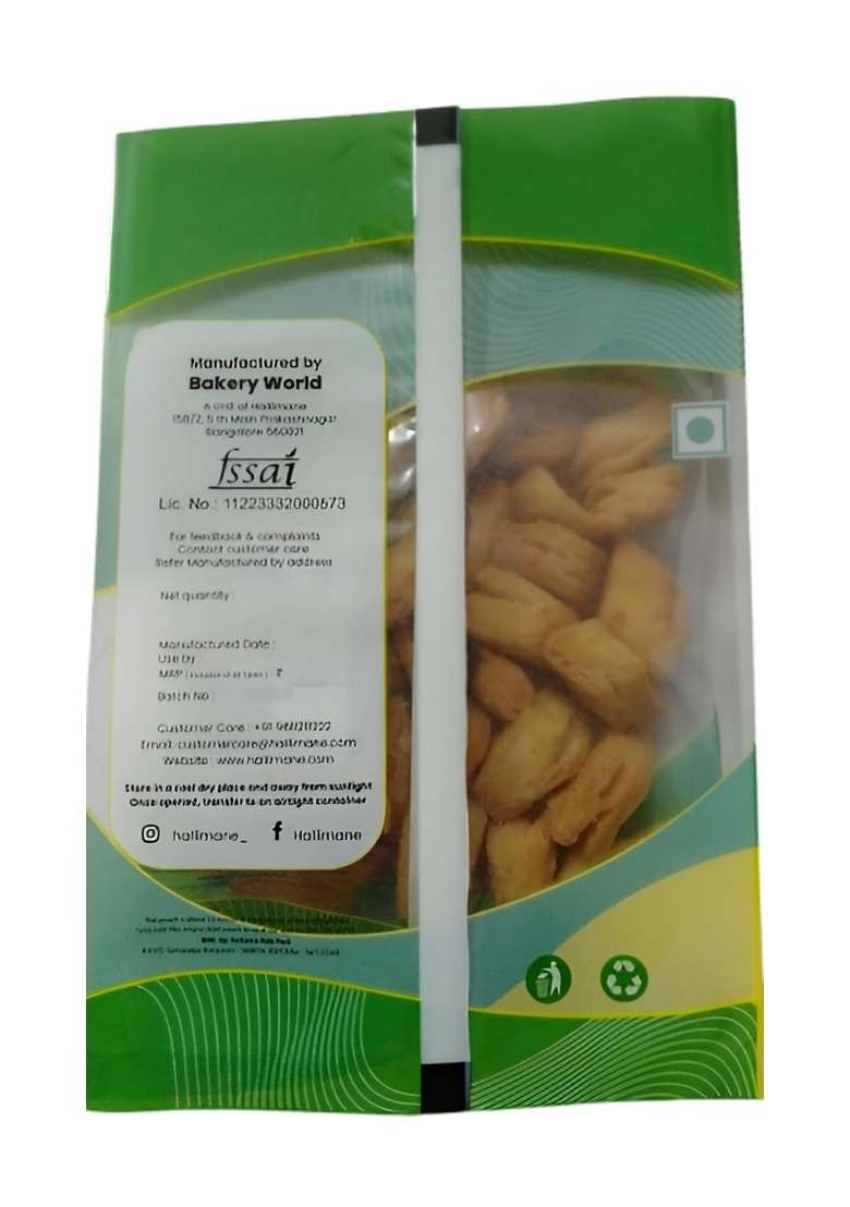 Halli Mane Shankar Pole – Crunchy Namkeen Snack Traditional Indian Sweet Savory Bites Healthy For Tea Time 200G Pack - Indya