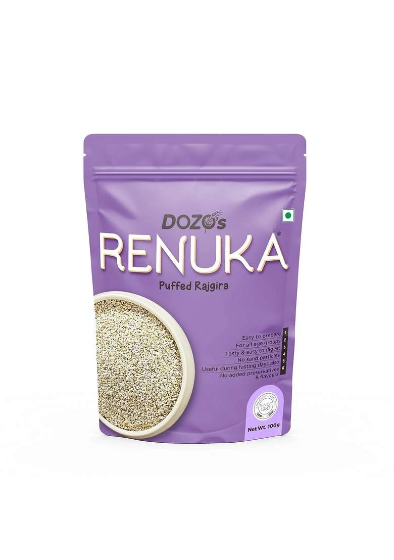 Dozo Food Products Renuka Rajgira Lahi 100G Each Pack Of 3 Pcs - Indya