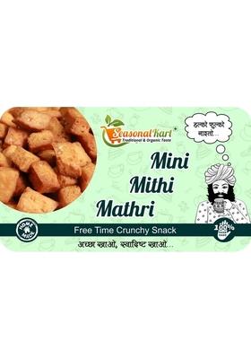 Seasonalkart Seasonal Kart Homemade Sweet Mathri Special Mini Mithi 400 Gm Pure And Healthy Preservatives Free Evening Tea Time Snacks Ready To Eat