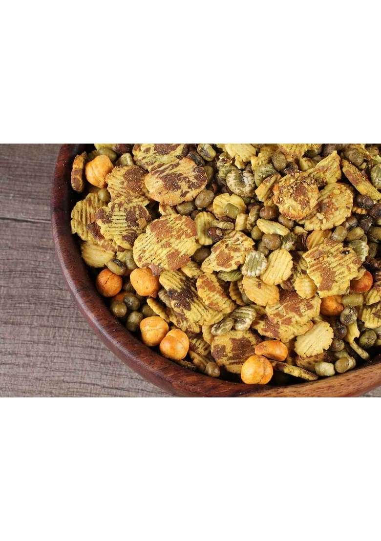Neelam Foodland Roasted Protein Mix Chivda Perfect Snack Food Mixture To Munch Anytime 400G - Indya