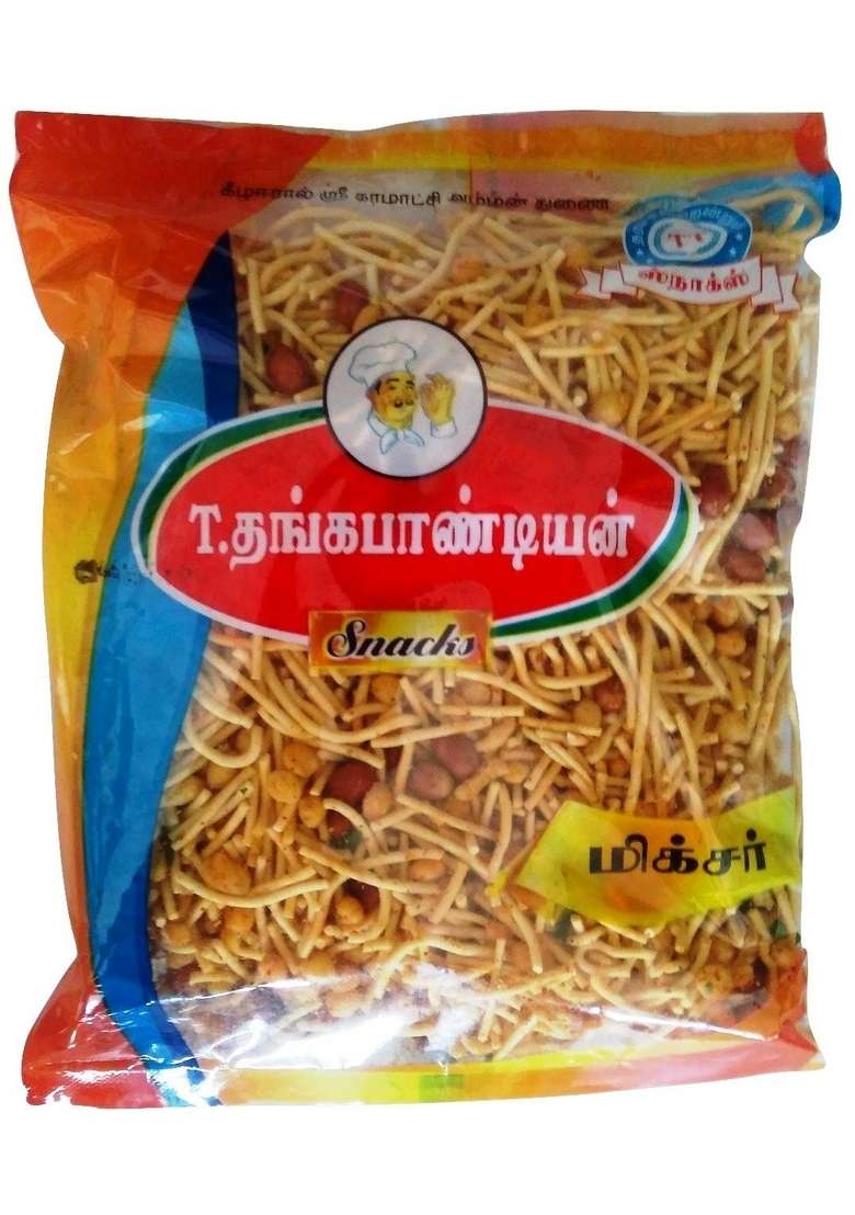 Thangapandiyan Thoothukudi Big Mixture 250 Gm Thangapandian Karasev Ks Karthik Ellu Mittai Sesame Chikki Candy 200Gm 700 Grams - Indya