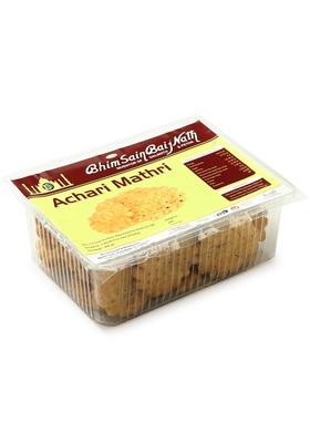 Bhim Sain Baij Nath Agra Inventor Of Dalmoth And Petha Achari Mathri Mathi 350 Gms