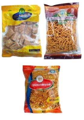 Thangapandiyan Thoothukudi Karasev 250 Gm Thangapandian Special Mixture Ks Karthik Ko Mittai Crushed Groundnut Chikky 200Gm 700 Grams