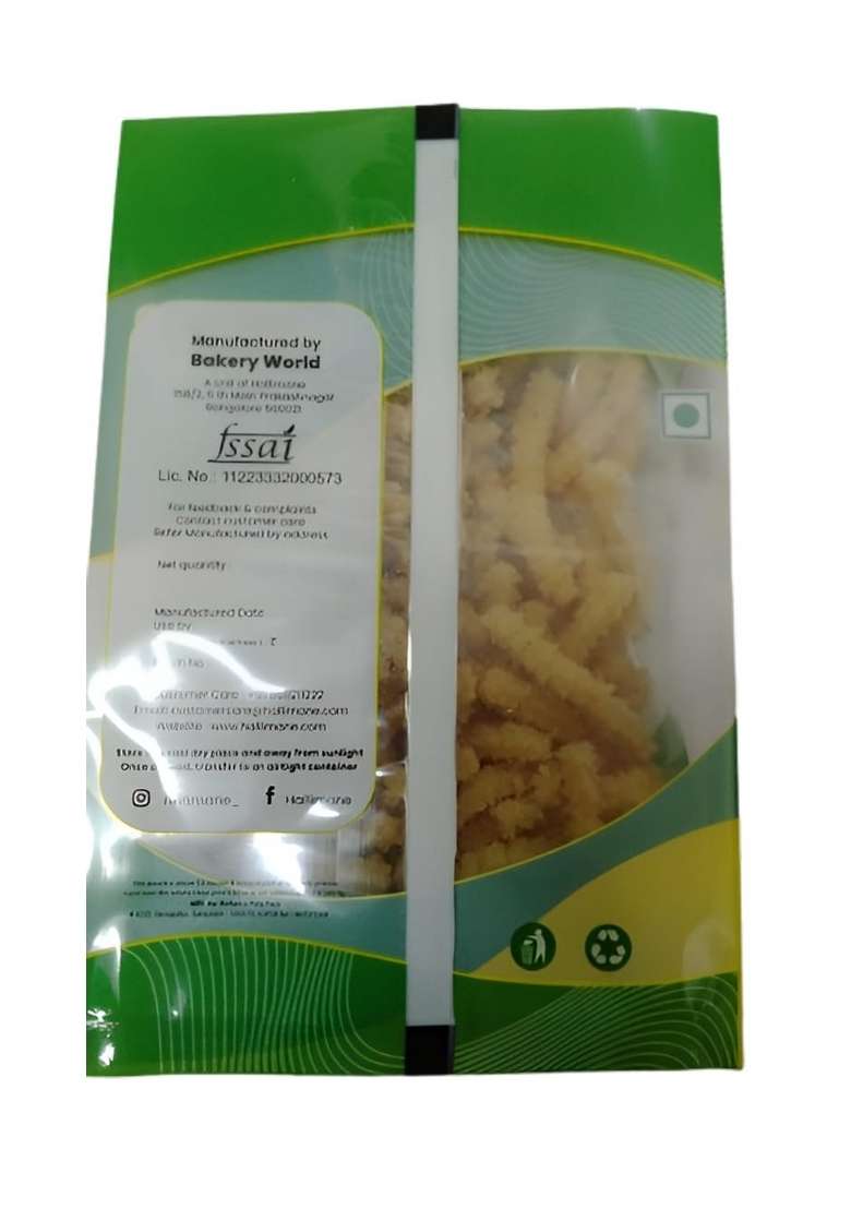 Halli Mane Benne Murukku – Traditional Butter With A Crunchy Buttery Flavor Perfect South Indian Snack 200G Pack - Indya