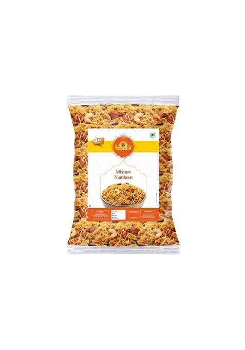 Baneeya Sa Mixture Mix Farsan Besan Sev Peanuts Boondi Misal Pav | Ready To Eat Namkeen Homemade And Lite Spicy Snacks 250 1Pack