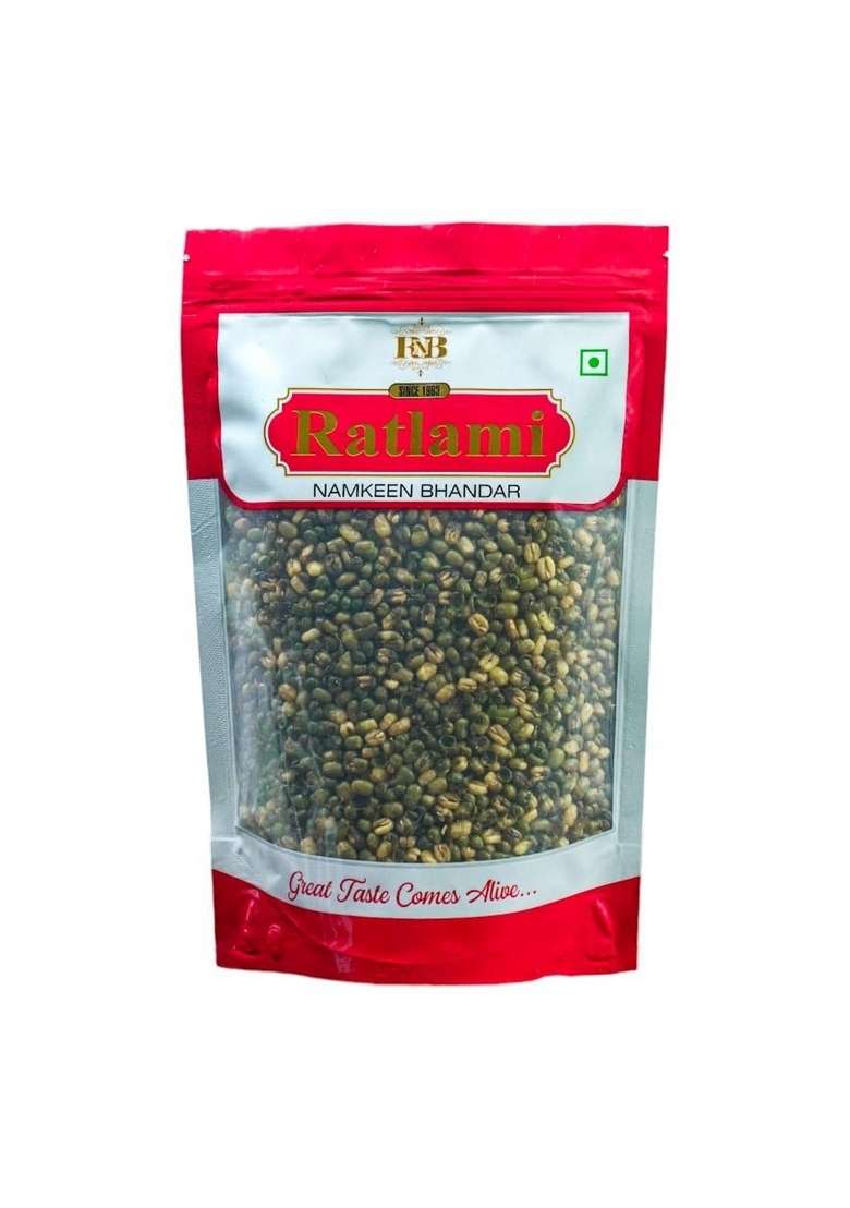 Ratlami Namkeen Bhandar Moong Dal Masala 250 Gram Made Of 100 Ground Nut Oil Tasty Snacks - Indya