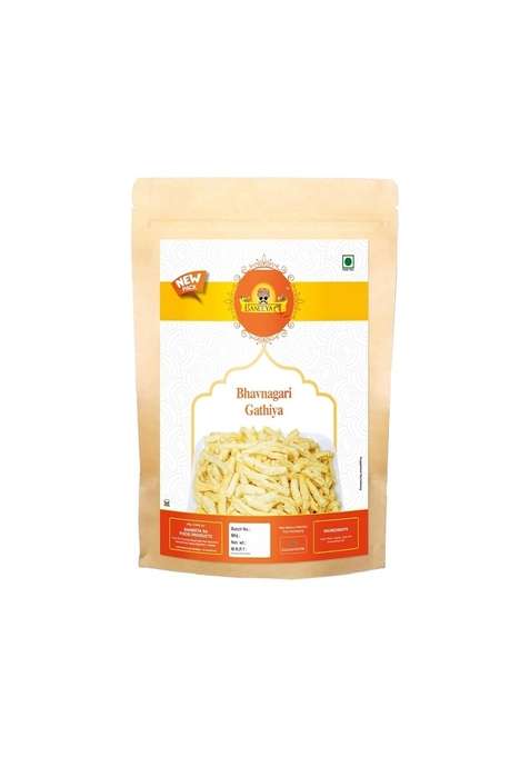 Baneeya Sa Bhavnagari Gathiya | Namkeen Gujarati Snacks Gathia Chai Coffee Teatime Non Spicy Nashta Lite Snack For All Age Groups 1Kg 1Pack