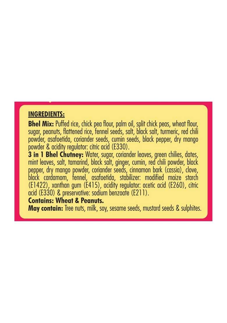 Wah Luft Ready To Eat Bhel Puri Kit And Magic Golgappa Instant Namkeen Snacks Chutney Inside Chaat Special Combo Pack Of 2 - Indya