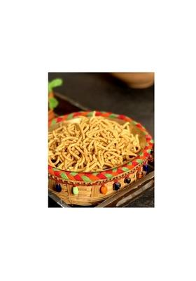 Okhli Musal Brand Chatpati Laung Sev Namkeen Ratlami Namken Spicy With Kali Mirch Red Ajwain And Lavang |Indian Tea Time Snack Mixture|Ready To Eat||Crispy Light Snacks 150G 2Pack