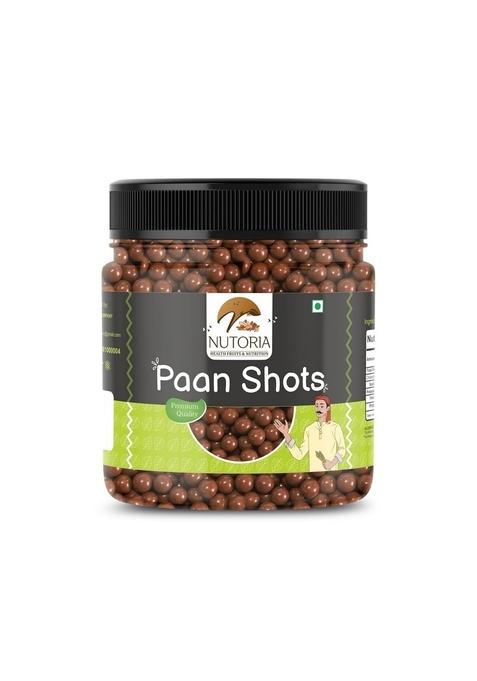 Nutoria Health Fruits Nutrition Pan Shots Mukhwas Mouth Freshener | Refreshing Paan Flavour Candy Balls Flavored Digestive After Meal Snack Laddu 1Kg