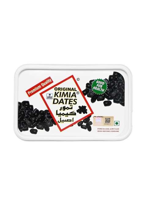 Original Kimia Dates Mazafati Pack Of 1 500Gm | Juicy Delicious Khajoor Khajur Healthy Snacks Rich In Fibre Perfect For Snacking Plastic Box
