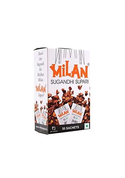 Milan Sugandhi Supari Maxi 3 Box | Enjoy The Original Swad Aur Sugandh Ka Madhur Mouth Freshener Mukhwas Mint 100 Gm