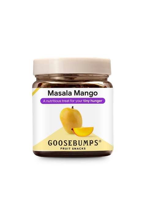 Goosebumps Pickles Masala Mango|Dried Mango|Dehydrated Fruit|Chatpata Mango Healthy Snack For Kids And Adults 1 150 Grams