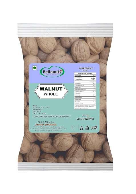 Bellanuts Kagzi Walnut Whole Xxx 500G