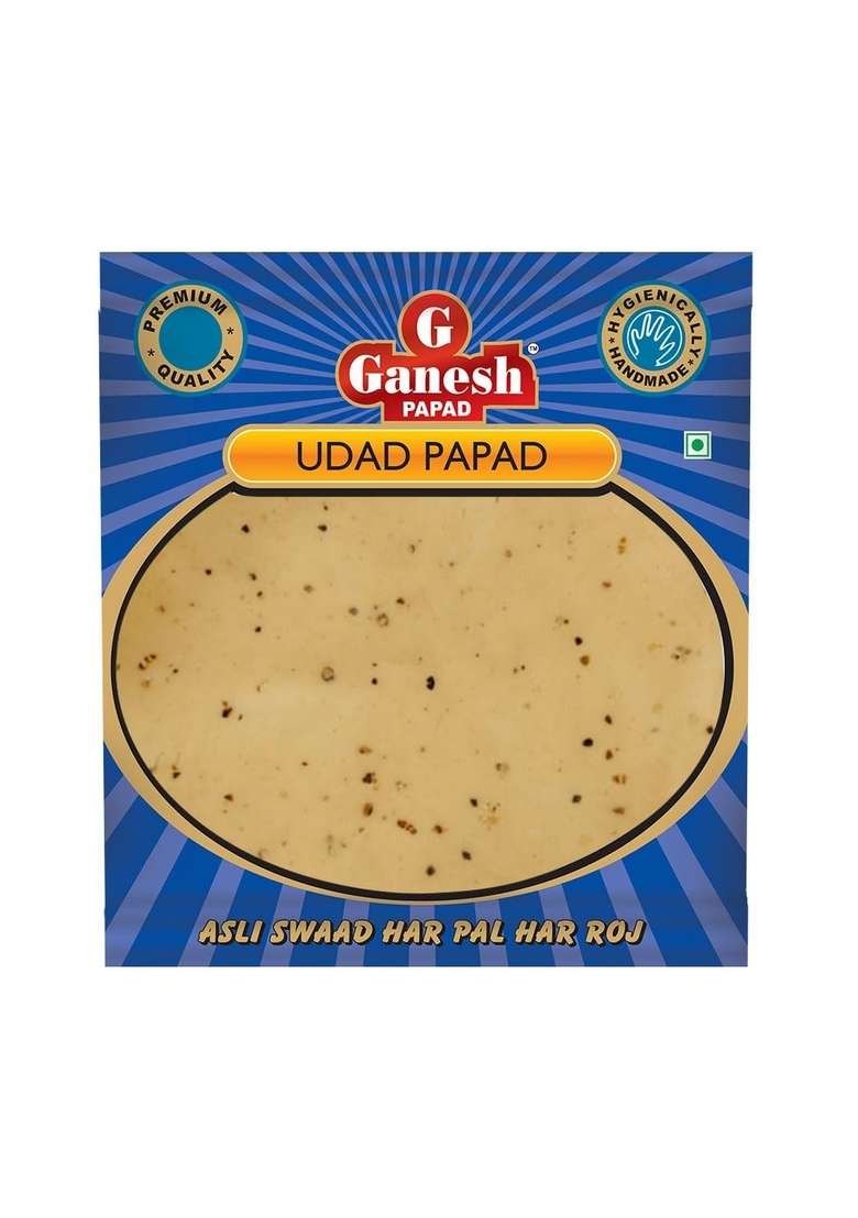 Ganesh Papad Udad Urad 400 Gm - Indya
