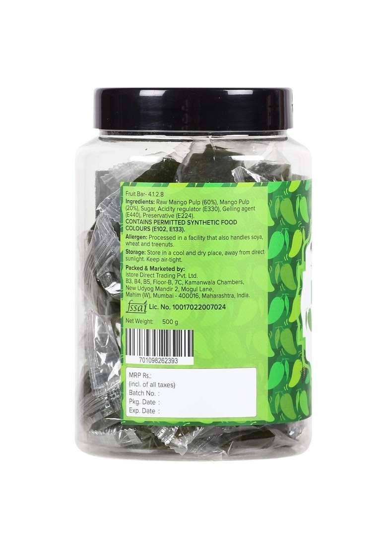 Urban Platter Kachha Aam Papad Keri 500Gram Fresh - Indya