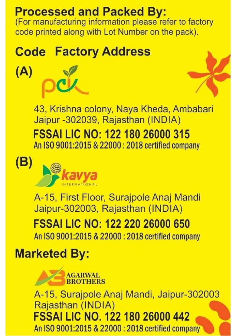 Ritually Pure 100 Organic California American Almonds | Badam 500 Gm Pack - Indya