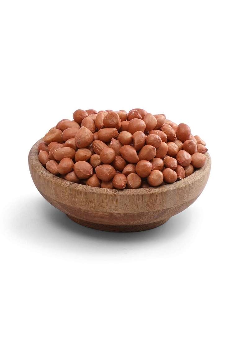 Conscious Food Organic Raw Peanuts Groundnuts | 1Kg 500Gm X 2 Premium Moongfali Healthy Tasty Snack Local Farm In Maharashtra - Indya