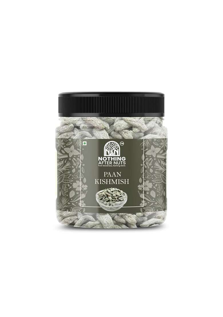 Nothing After Nuts Pure Goodness More Kishmish Paan Raisin 200Gm Healthy Dry Fruit - Indya