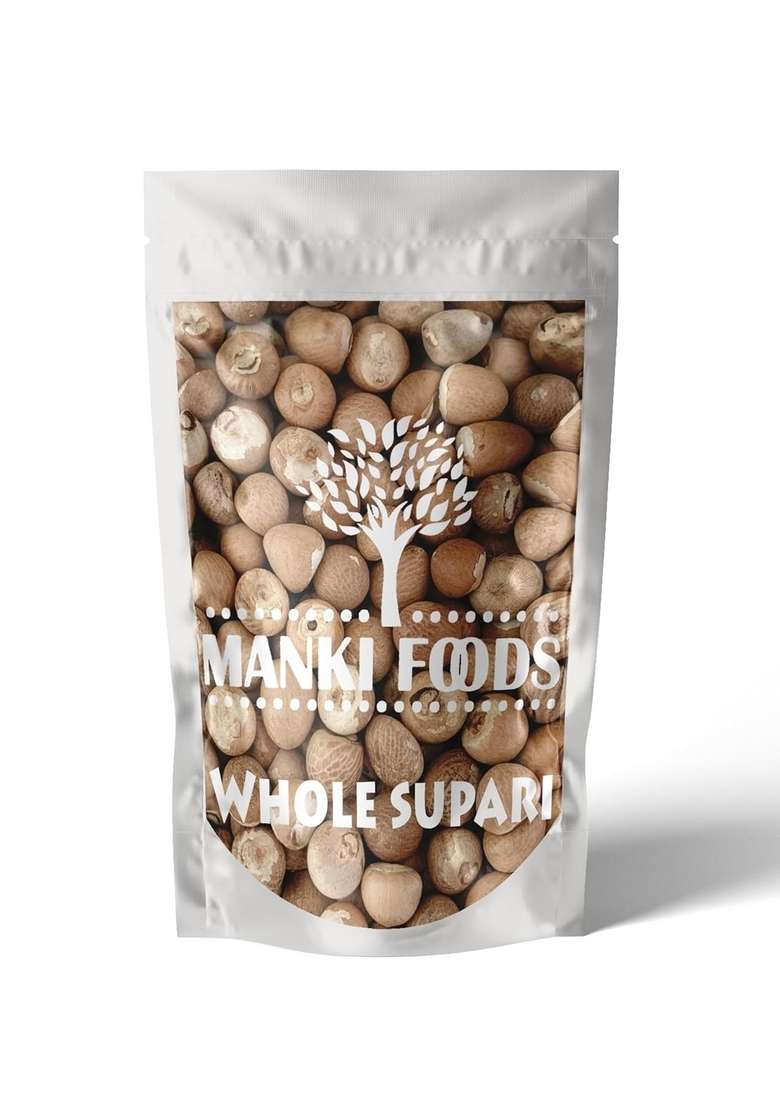 Maanki Whole Areca Nuts Supari Betel Nut 1Kg - Indya