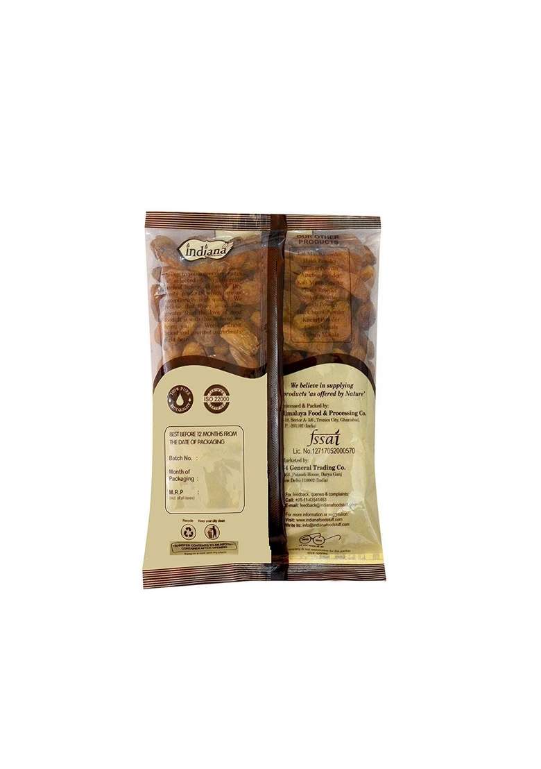Indiana 100 Natural Munakka Dry Fruit Big Size 250 G - Indya