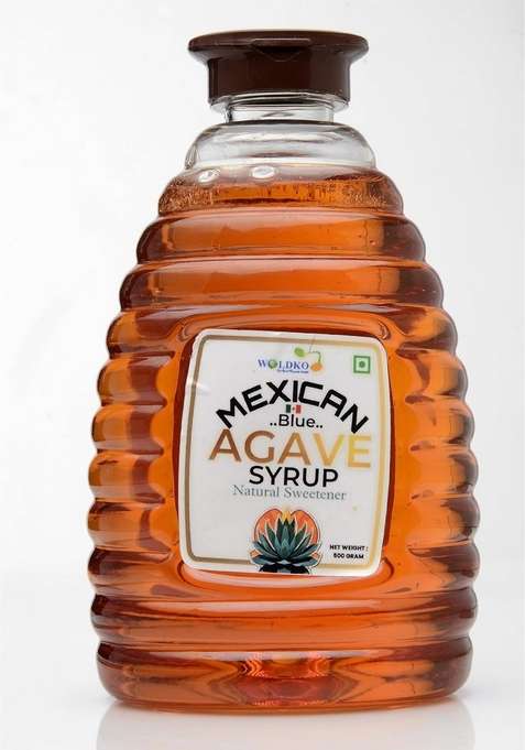 Woldko Mexican Blue Agave Syrup Natural Sweetener Net Weight 500Gm