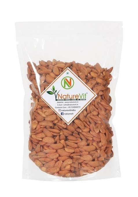 Nature Vit Naturevit Original Mamra Giri Almonds 500G | Premium Grade Aaaa Quality Bold Size Badam
