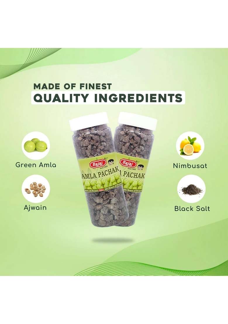 Omraj Amla Pachak 540 Gm Chatpata Awla Candy Gooseberry 180 Each Pack Of 3 - Indya