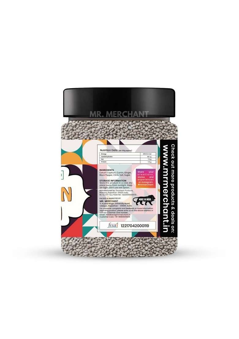 Mr Merchant Pachak Ajwain For Digestion 300 Grams Khatti Churan Goli Mukhwas - Indya