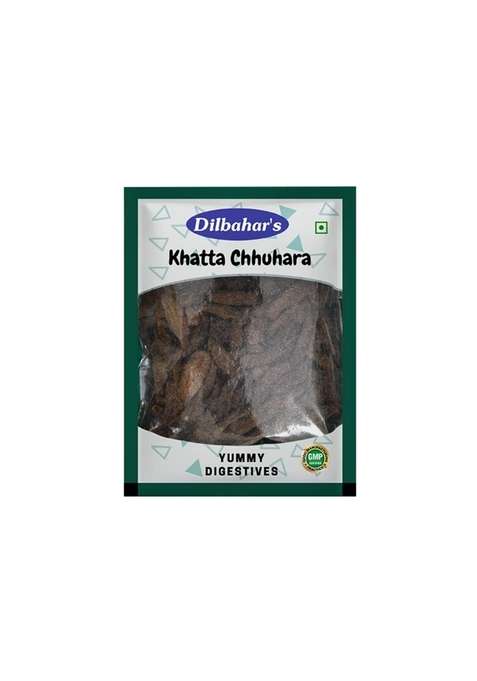 Dilbahar'S Khatta Chhuhara 400G Pack Of 1 | For Digestion After Meal Digestives Mukhwas Mouth Freshener Chatpata Churan Pachak