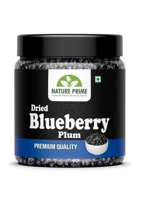 Nature Prime Fresh Blueberry | Sweet And Delicious Healthy Snack 500Gm Jar Pack